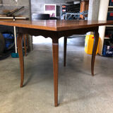 Sliding side table