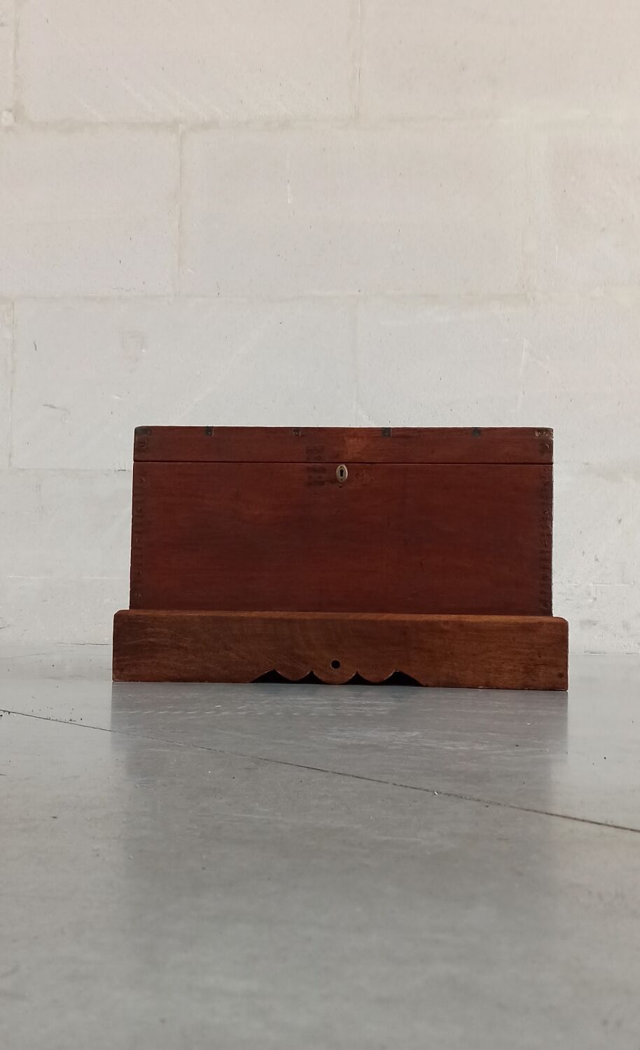 Vintage chest in exotic wood