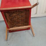 Set 3 armchairs compass feet