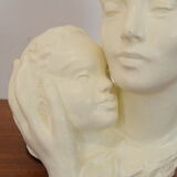 Art Deco Ceramic Bust in 1938