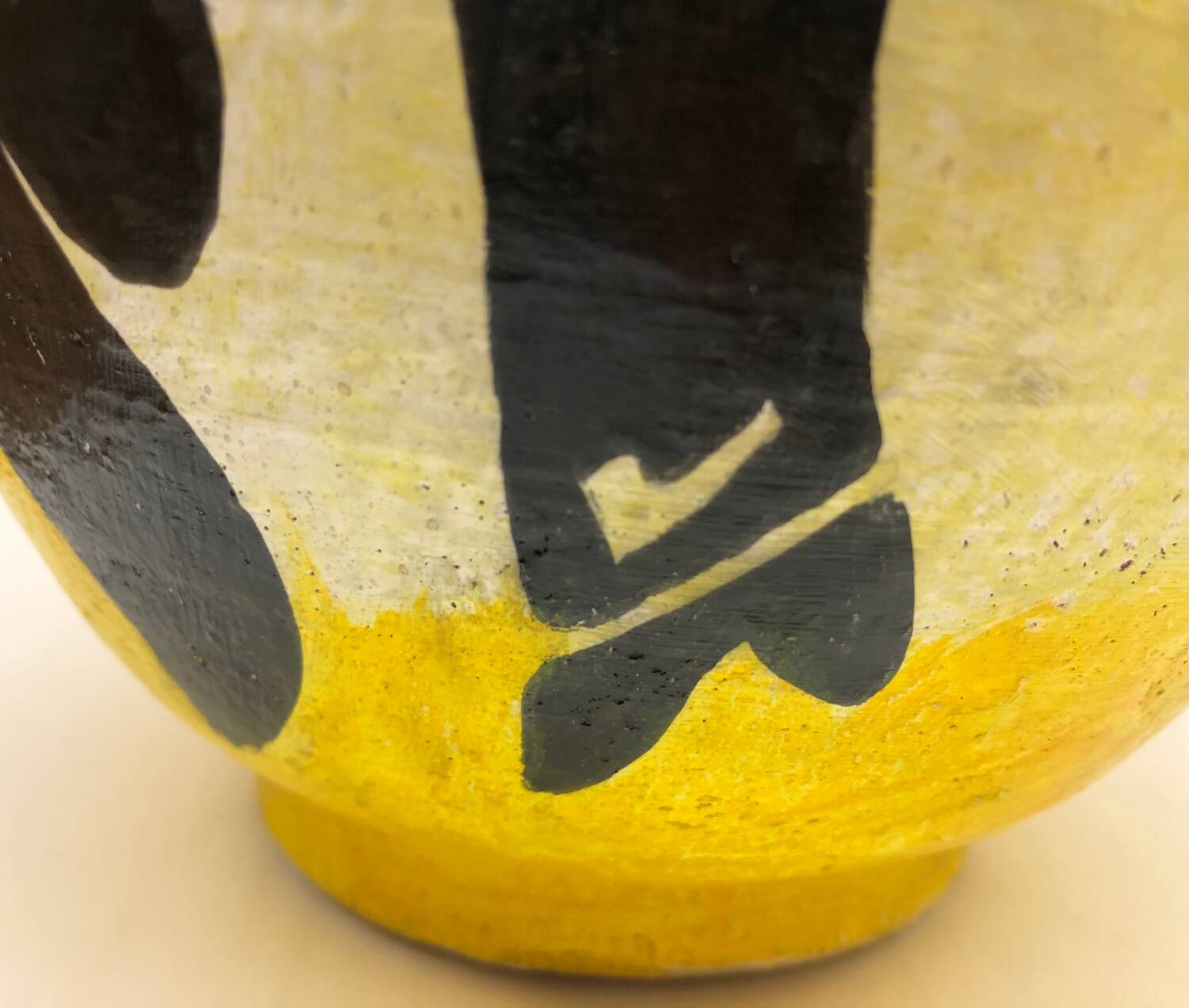 Picasso-inspired bull vase