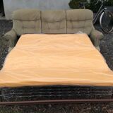 Convertible 3-seater sofa