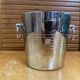 Old ice bucket cooler rémy letang stainless steel made in france #e1