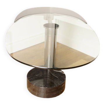Half-moon dining table by Pierre Cardin, 1980