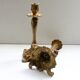 Pairs of Louis XV style gilded bronze candlesticks