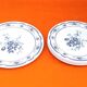 6 assiettes plates / 1 plat de service   décor floral