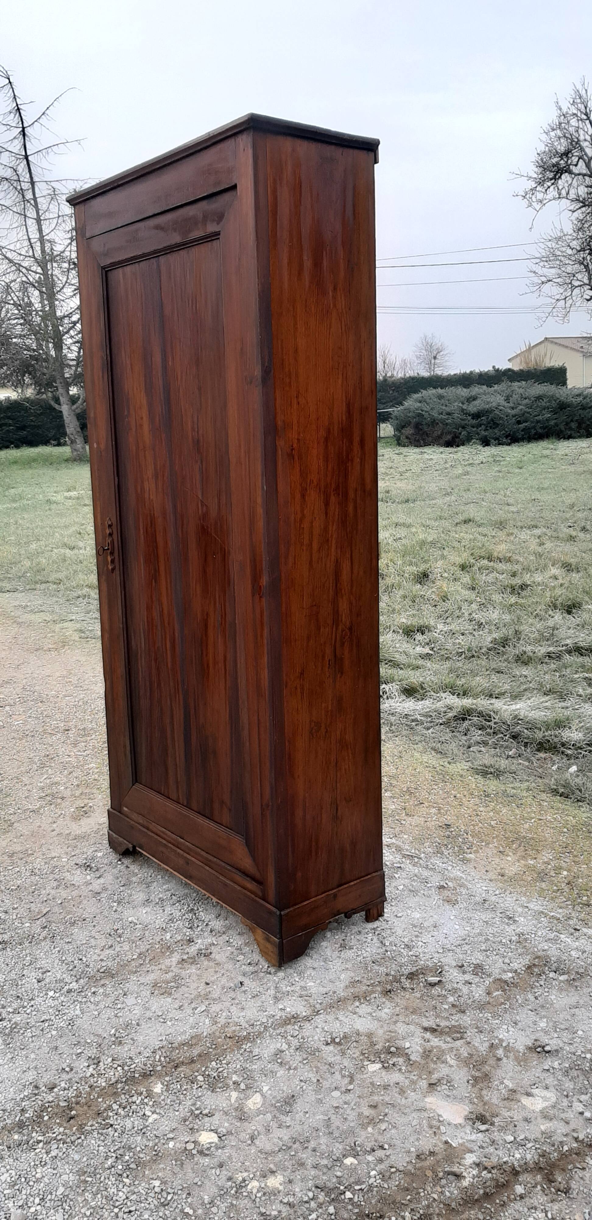Parisian pine wardrobe