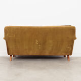 Beech sofa, Scandinavian design, 1960s, designer: Folke Ohlsson, manufacture: Fritz Hansen