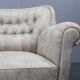 Pair of Art Deco club armchairs, Czechoslovakia, 1940s