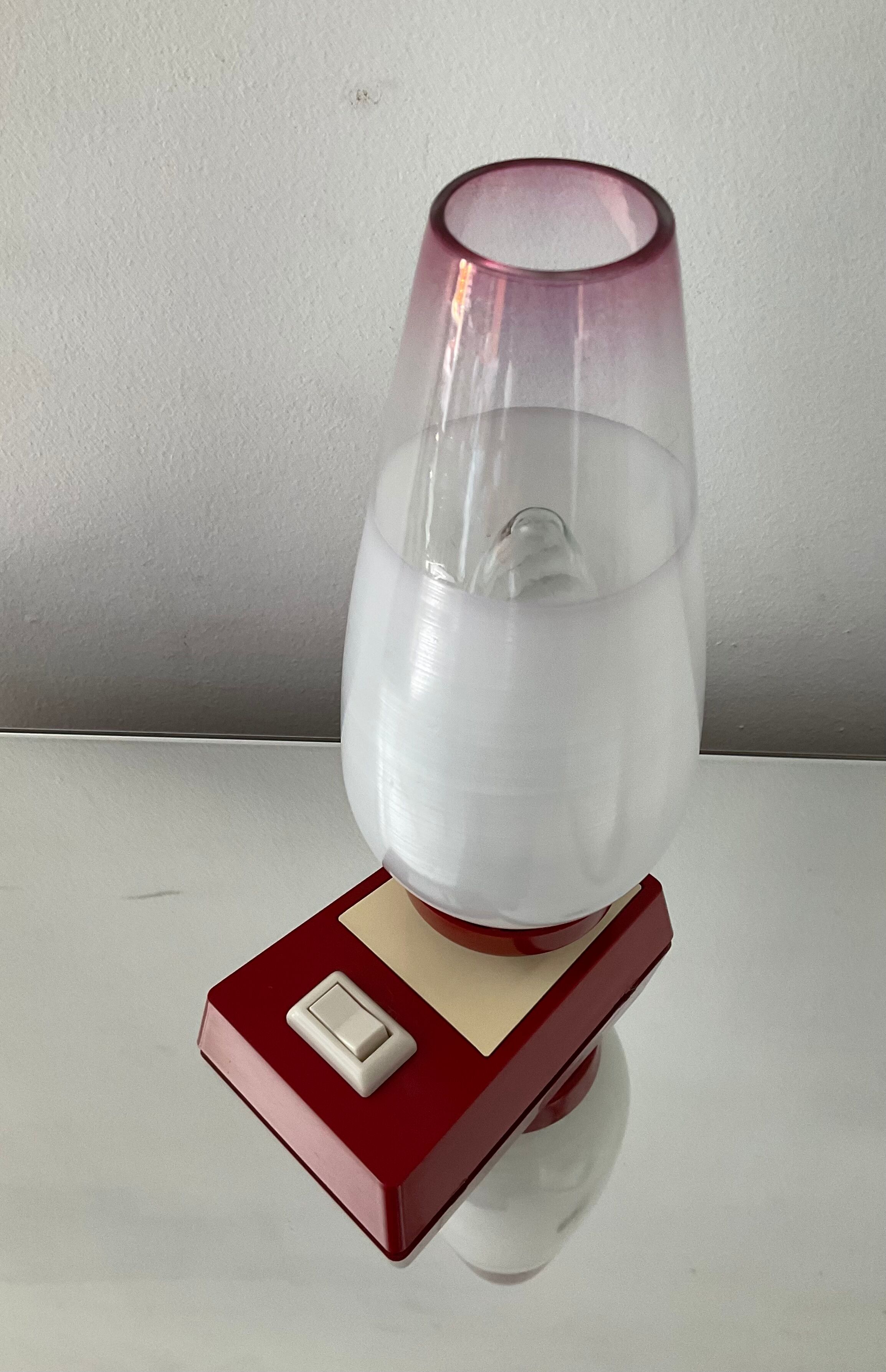 Asymmetrical lamp from the 50s-60s