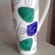 Vintage ceramic with floral pattern
