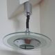 Helestra pendant lamp, Germany, 1970s | Chrome and glass | Vintage design