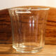 Transparent glass champagne bucket