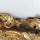 Miroir xixe style louis xv bois stuc doré