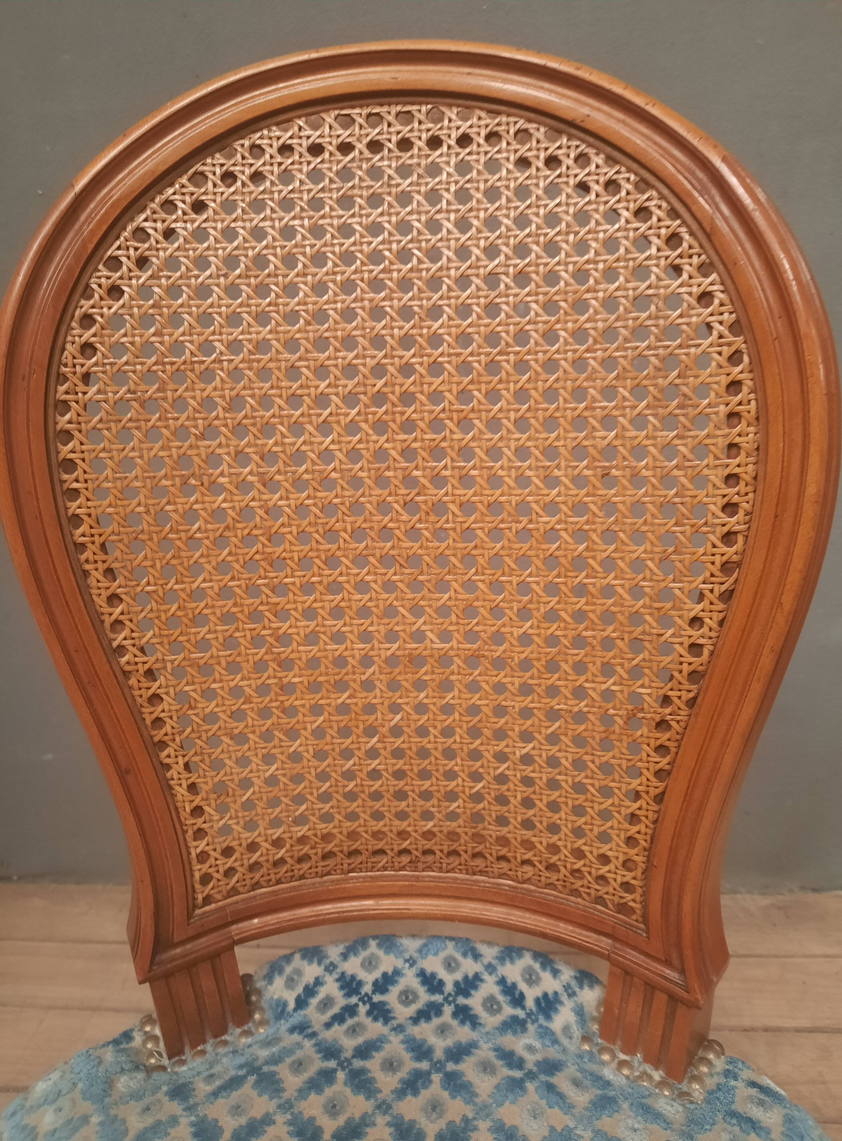 Set of 8 Louis XV style chairs