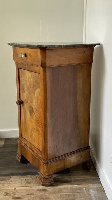 Antique Marble Bedside Table