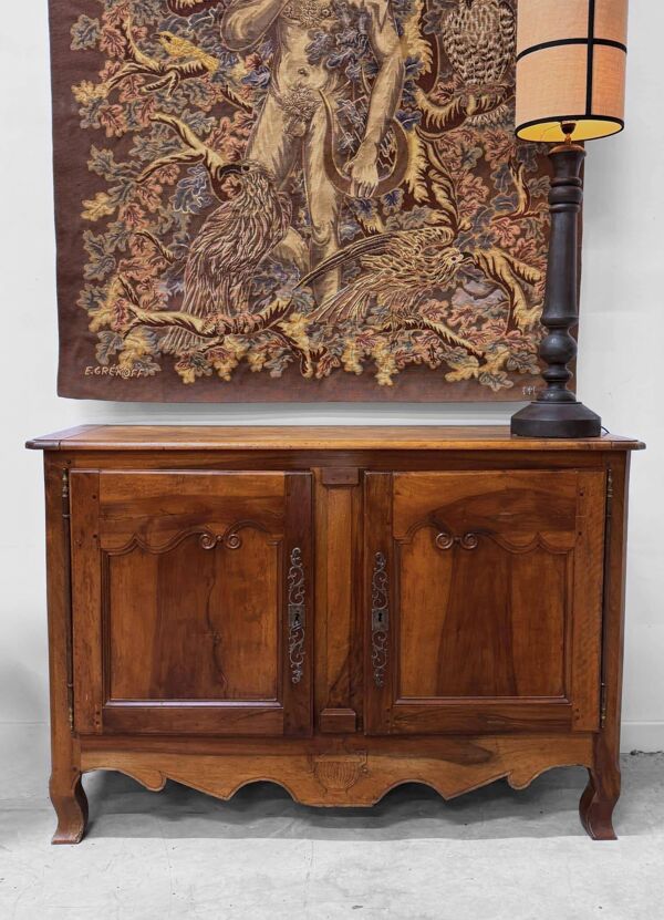 Buffet ancien en bois massif – esprit Louis XV