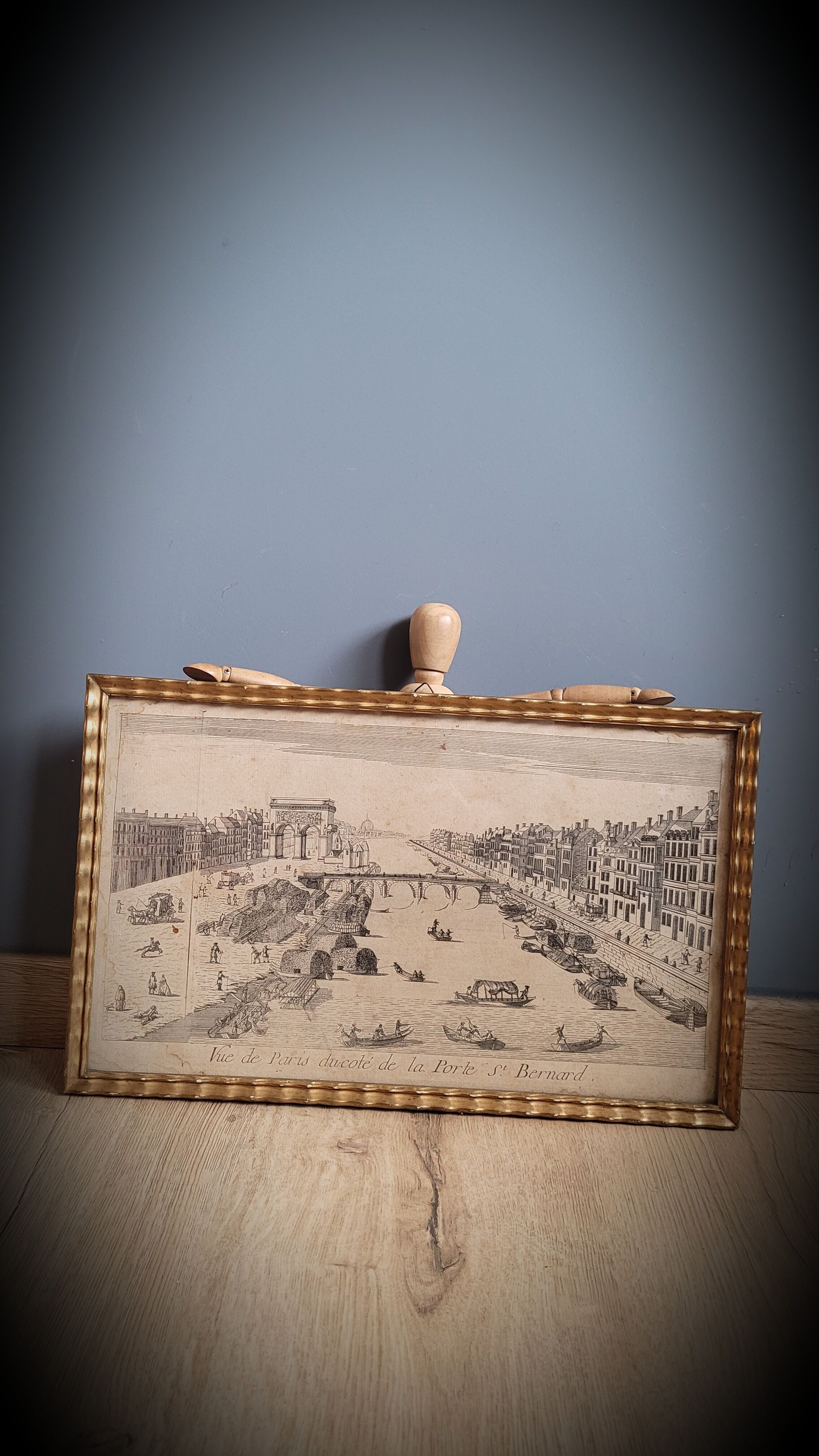 Illustration paris porte bernard