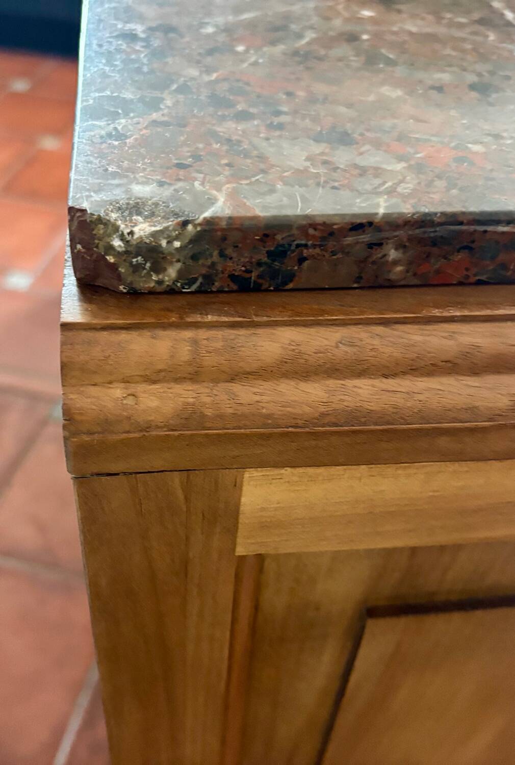 Buffet art déco en chêne massif