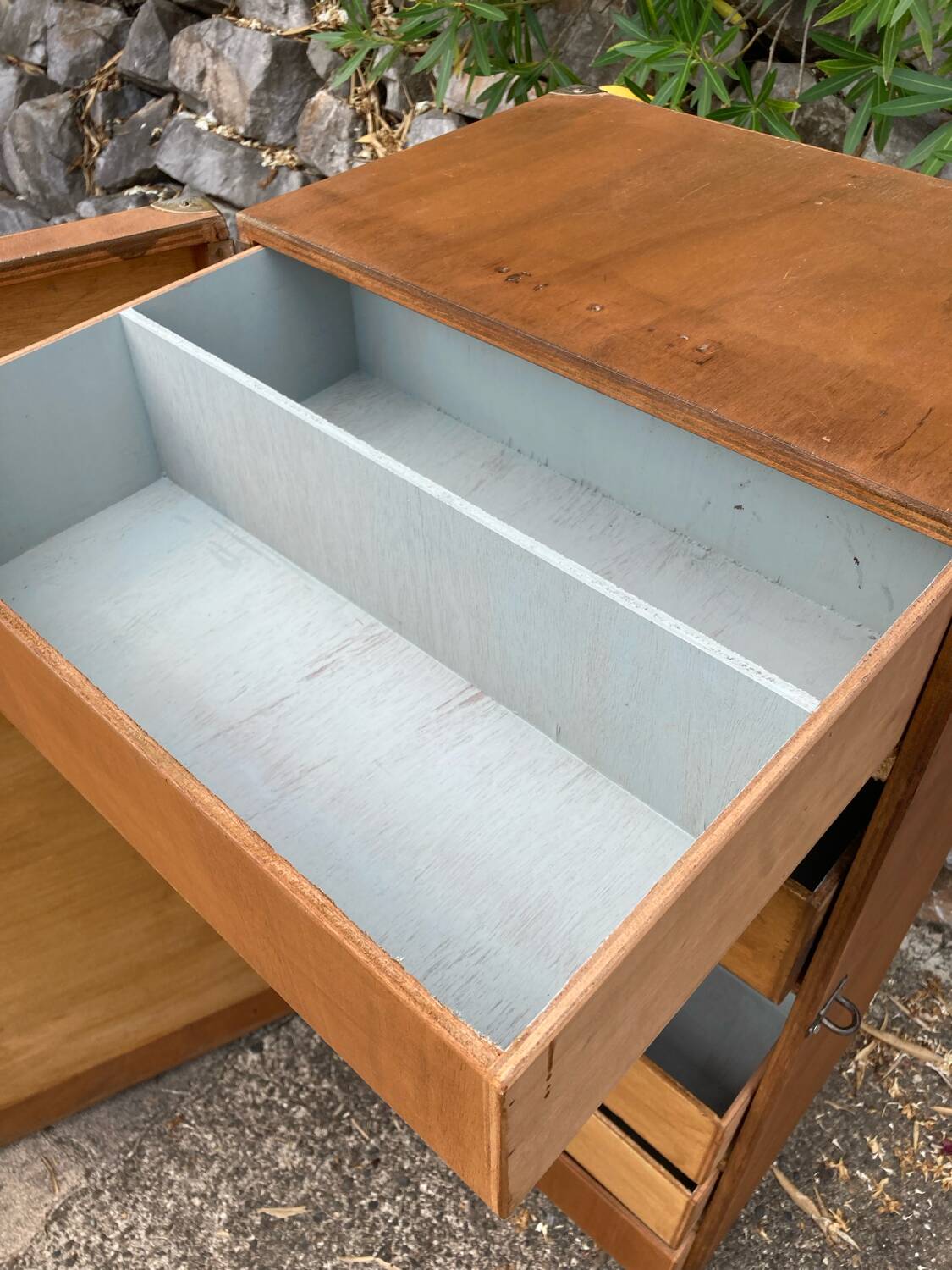 Vintage trunk/chest of drawers