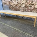 Very large 380 cm fir farmhouse table