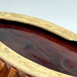 Vallauris orange fruit platter