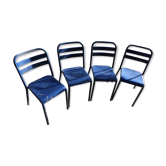 4 vintage bistro chairs