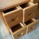 Danish TV cabinet in solid beech from the 70s-80s