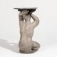 "Kneeling Strength" Pedestal Table