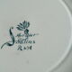 Lot de 7 assiettes creuses Salins en terre de fer