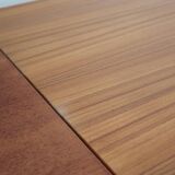 Scandinavian stretch teak table