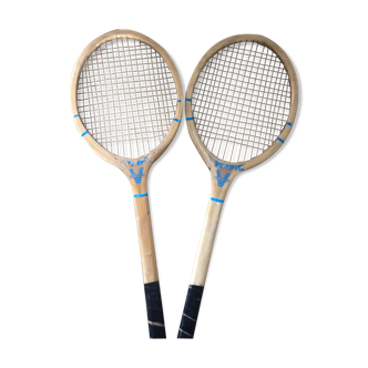 Pair of vintage snowshoes