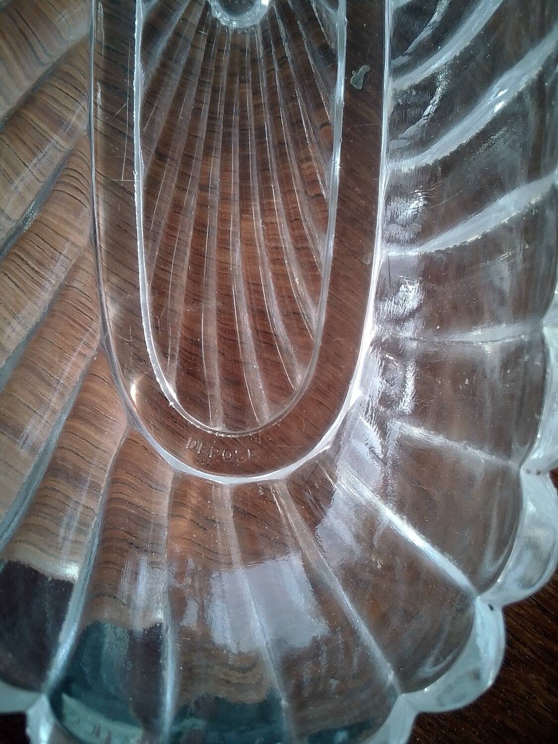 Baccarat crystal soap dish