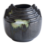 Art deco ball vase