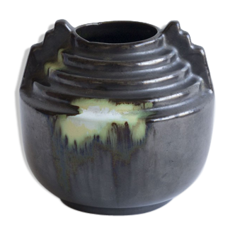 Art deco ball vase