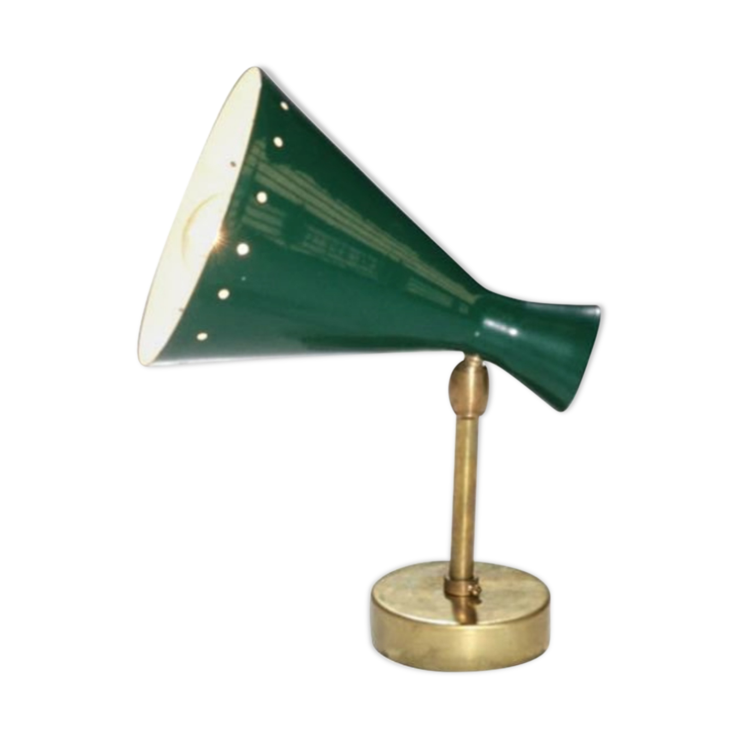 Wall lamp cocotte vert canard