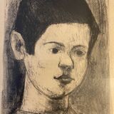 Drawing under glass