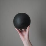 Handcrafted japandi ceramic ball vase