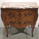 Commode style Louis XV en marqueterie