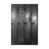 Metal industrial locker