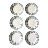 10 hollow plates and 12 flat plates fontainebleau