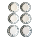 10 hollow plates and 12 flat plates fontainebleau