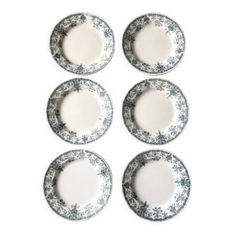 10 hollow plates and 12 flat plates fontainebleau