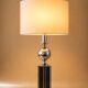 Chrome table lamp - Maison Barbier, 1970s