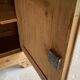 country buffet in raw wood