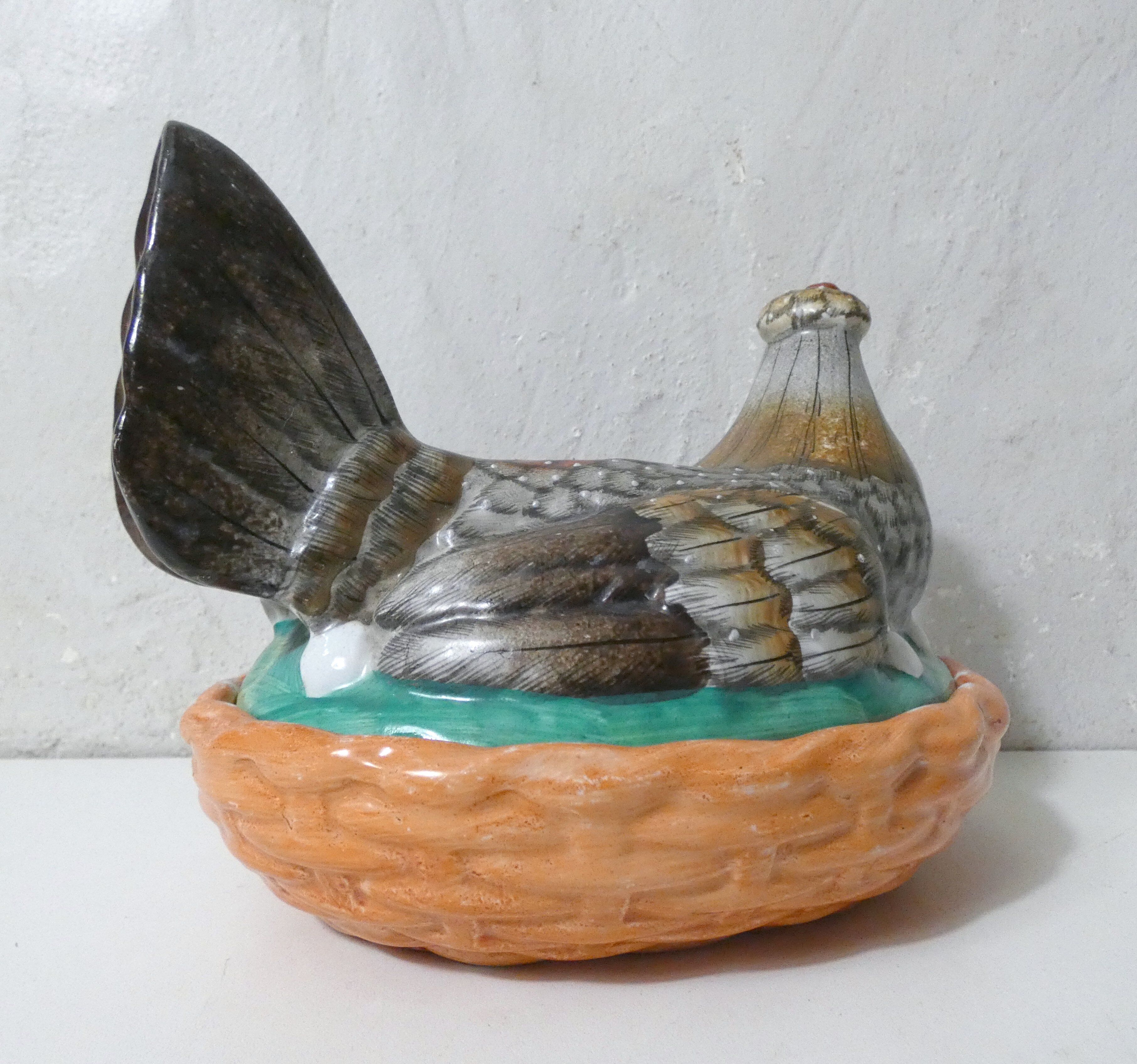 ceramic hen