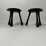 Pair of Ingvar Kamprad tripod stools
