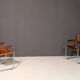 Pair of Cantilever Tubular Steel Armchairs MG5 Grassi style, 1970´s