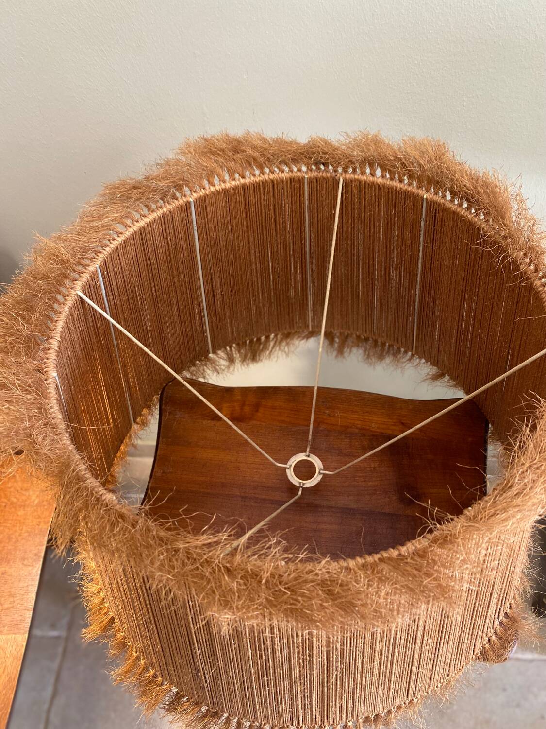 Large vintage lampshade