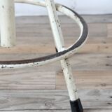 Chaise pivotante blanche